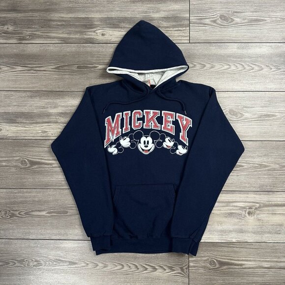 Vintage 90’s Mickey Mouse Arch Logo Hoodie - Picture 1 of 3